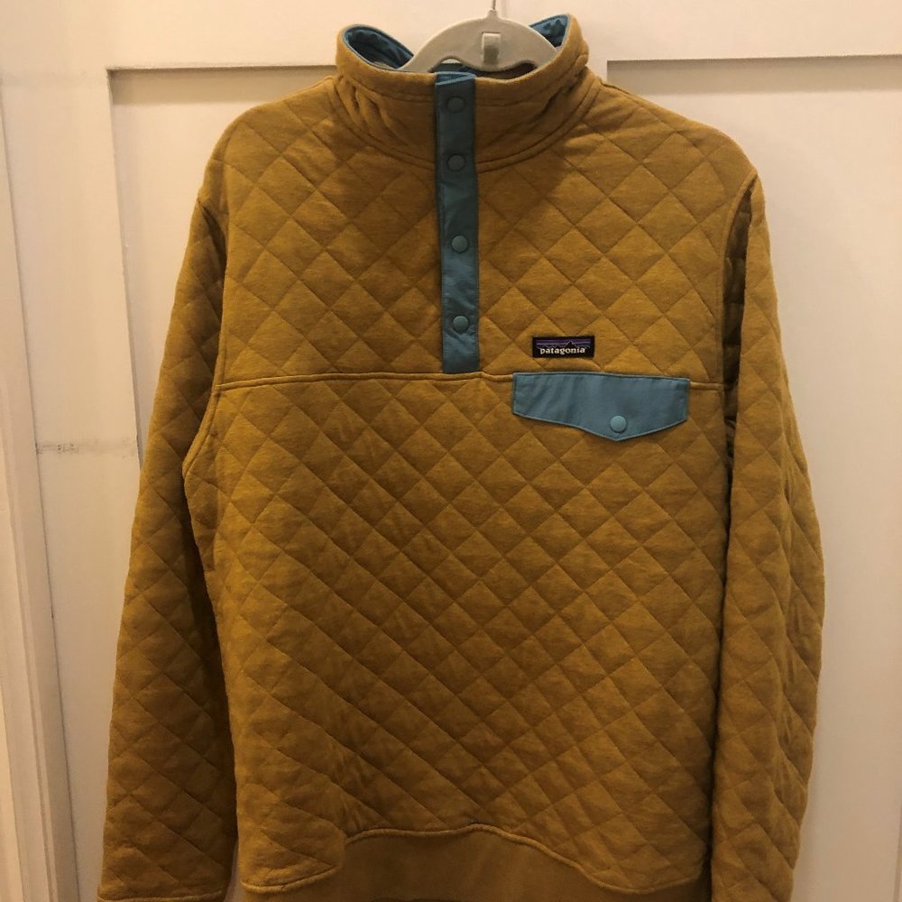 Men’s Patagonia Organic Cotton Snap-T Pullover Med